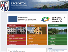Tablet Screenshot of ouprobostov.cz